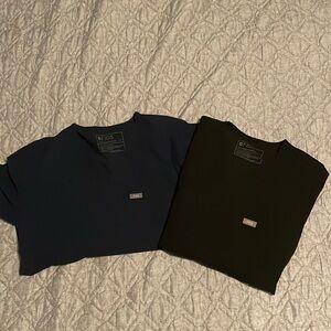 Figs Scrubs One pocket Tops. Size Small.
